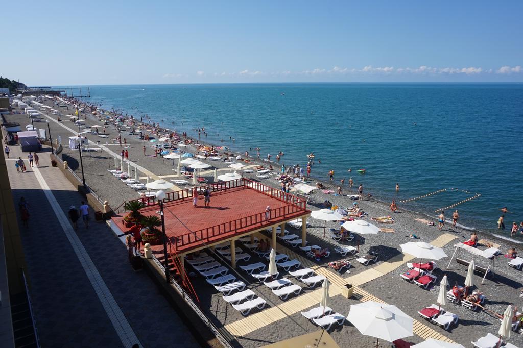 אדלר Lazur Beach Hotel Sochi מראה חיצוני תמונה